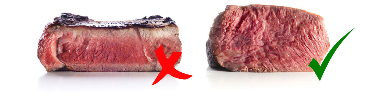 Bereiten Sie perfekte Steaks mit Sous-Vide-Garen zu!