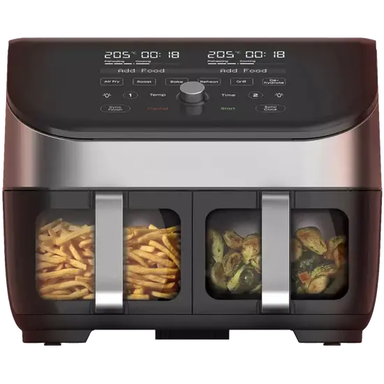 Instant Pot Vortex Plus Dual ClearCook airfryer 7,6L (RVS)